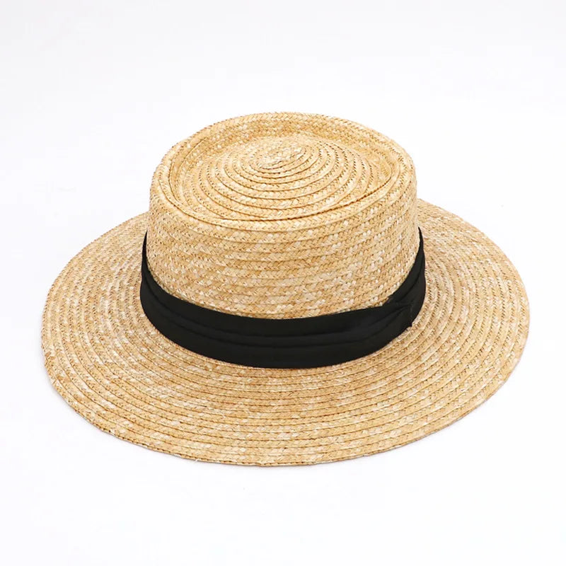 Chapéu de Sol de Palha UPF50+ Aba Larga – Dobrável Feminino