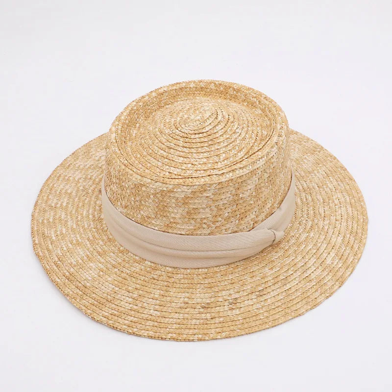 Chapéu de Sol de Palha UPF50+ Aba Larga – Dobrável Feminino