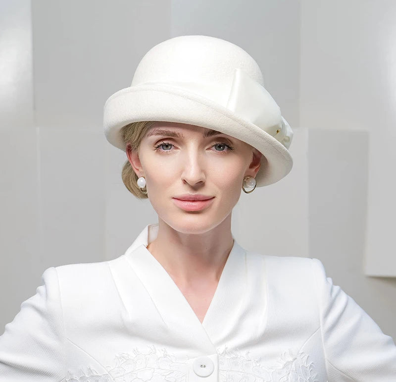 Fedora Top Hat Rolled Brim – Luxury Winter