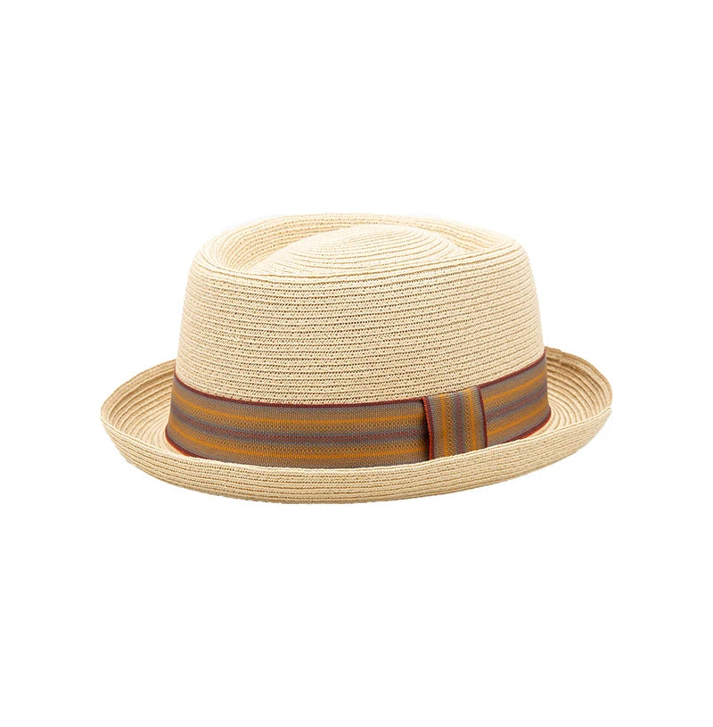 Chapéu Pork Pie Estilo Jazz e Cowboy