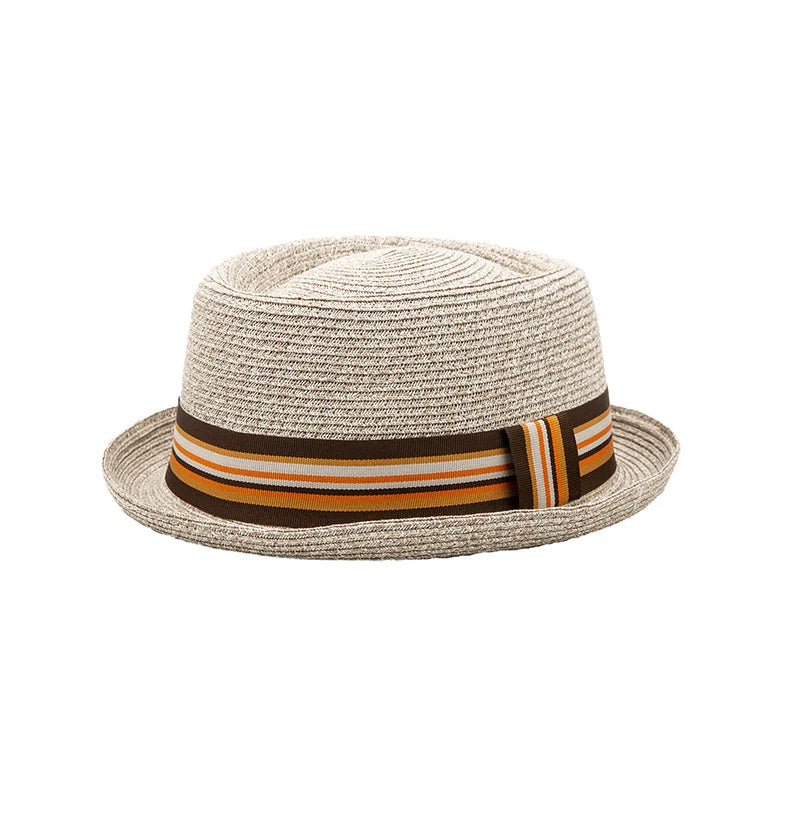 Chapéu Pork Pie Estilo Jazz e Cowboy