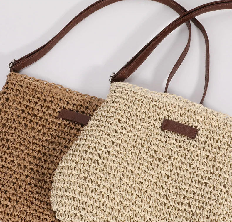 Chapéu de Palha Coreano com Viseira – Estilo Pescador Feminino Verão