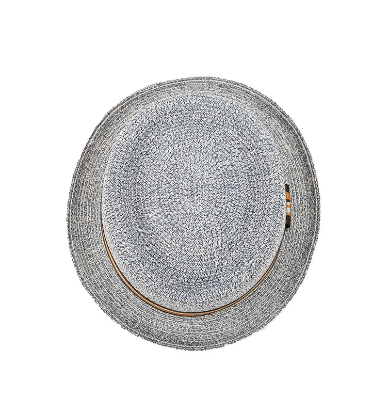 Chapéu Pork Pie Estilo Jazz e Cowboy