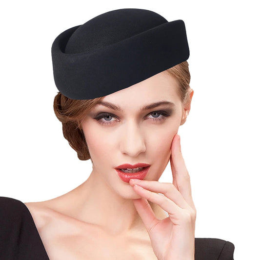 Fascinator Top Hat Pequeno Vintage – Elegância Noiva