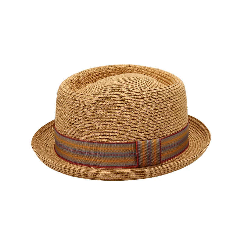 Chapéu Pork Pie Estilo Jazz e Cowboy