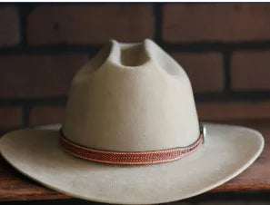 100% Wool Western Cowboy Hat Wide Brim – Unisex Elegance