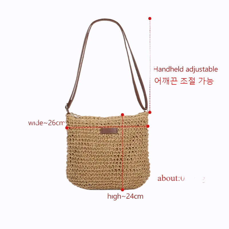 Chapéu de Palha Coreano com Viseira – Estilo Pescador Feminino Verão