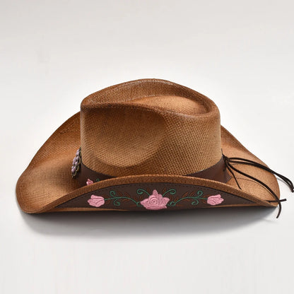 Chapéu de Palha Western Vintage — Unissexo