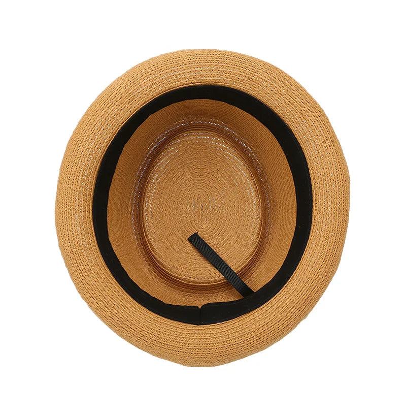 Chapéu Pork Pie Estilo Jazz e Cowboy