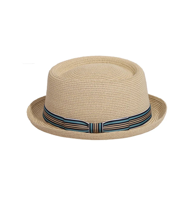 Chapéu Pork Pie Estilo Jazz e Cowboy