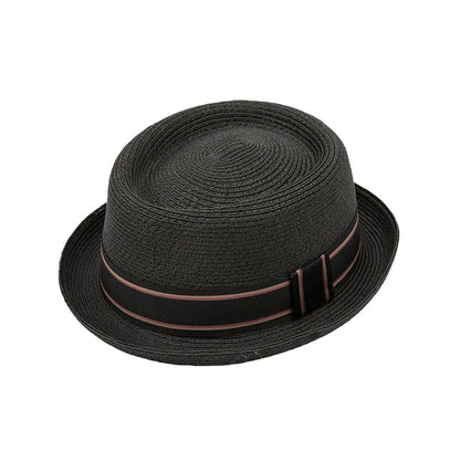 Chapéu Pork Pie Estilo Jazz e Cowboy