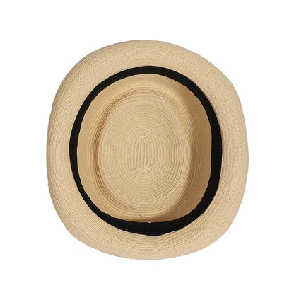 Chapéu Pork Pie Estilo Jazz e Cowboy