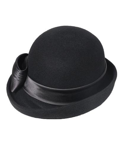 Fedora Top Hat Rolled Brim – Luxury Winter