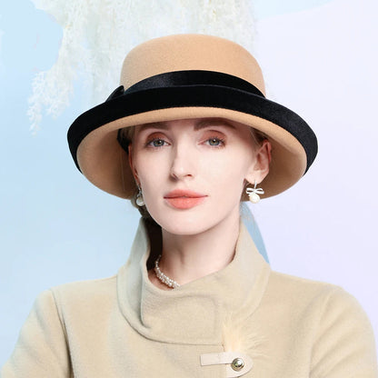 Chapéu Fedora Topo Plano Camel – Estilo Casual Elegante