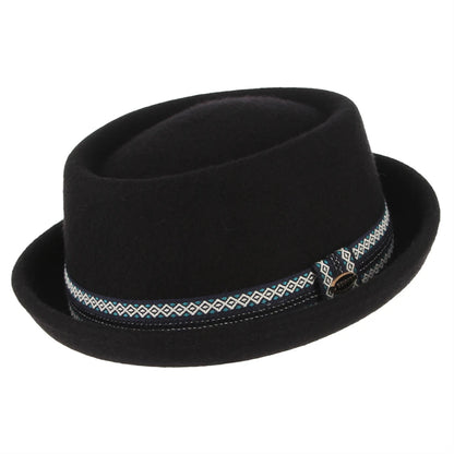 Premium Pork Pie Hat in 100% Pure Wool – Timeless Elegance