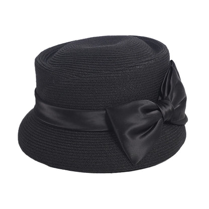 Chapéu Fedora Palha Estilo Francês – Elegância Verão
