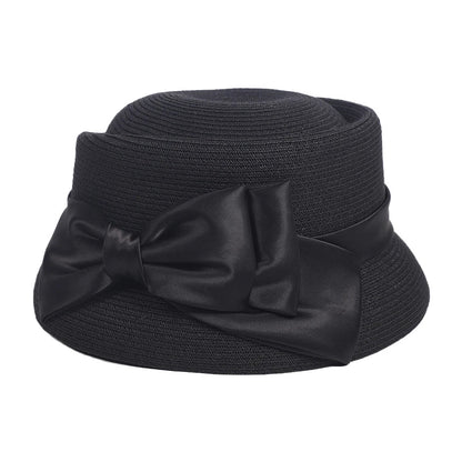 Chapéu Fedora Palha Estilo Francês – Elegância Verão