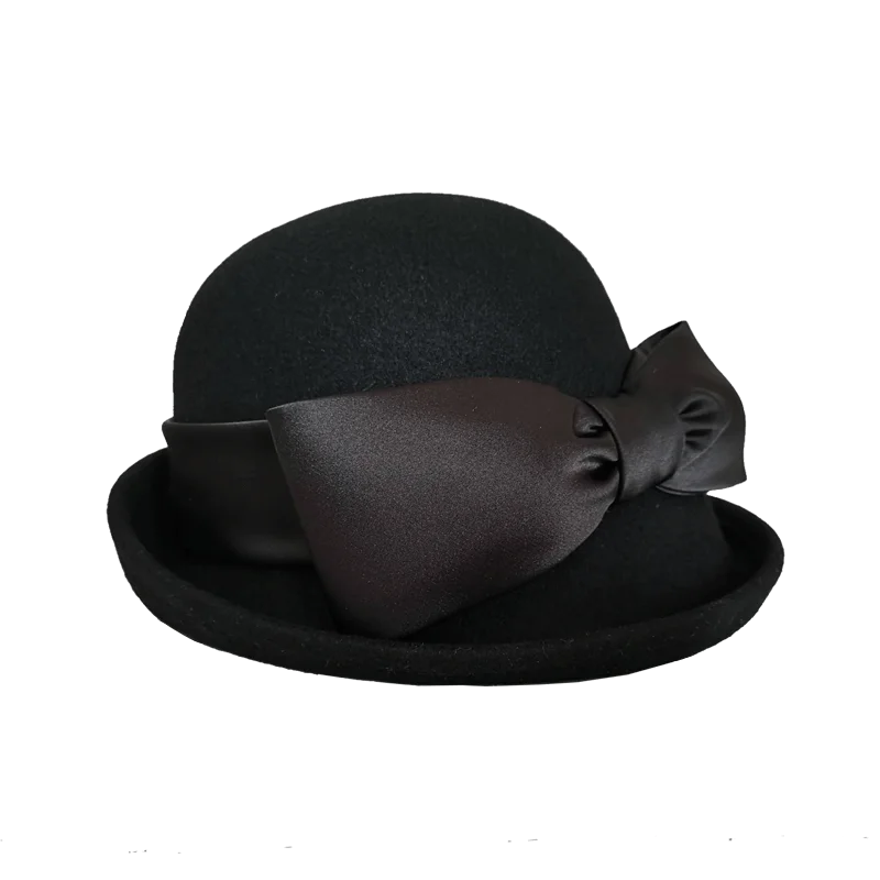Fedora Top Hat Rolled Brim – Luxury Winter