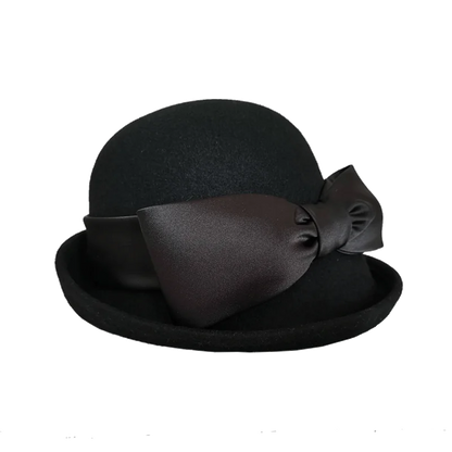 Fedora Top Hat Rolled Brim – Luxury Winter
