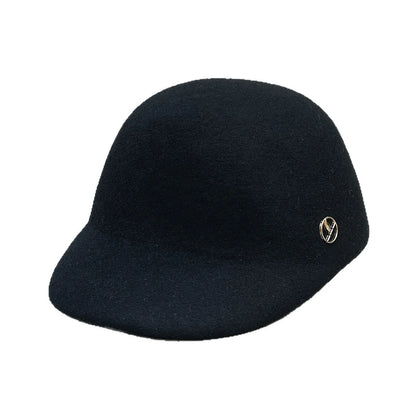 Chapéu Derby Lã 100% Estilo Britânico – Versátil Vintage