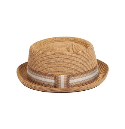 Chapéu Pork Pie Estilo Jazz e Cowboy