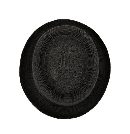 Chapéu Pork Pie Estilo Jazz e Cowboy