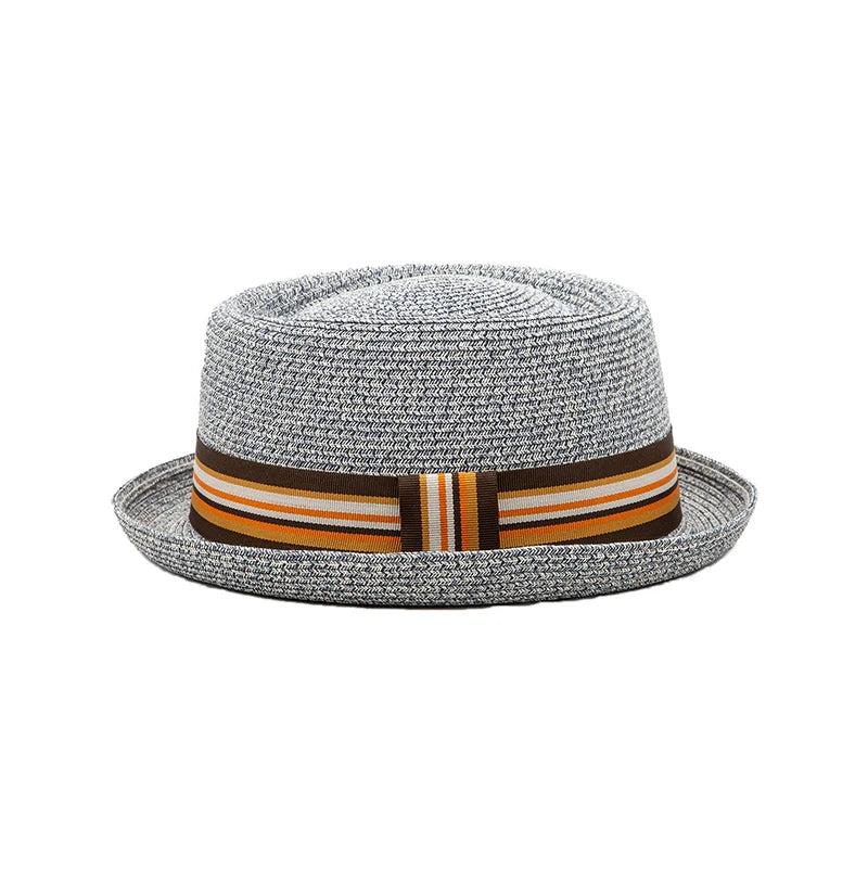 Chapéu Pork Pie Estilo Jazz e Cowboy