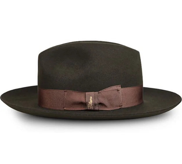 Fedora Retro de Lã Pura com Nó – Estilo Jazz Europeu