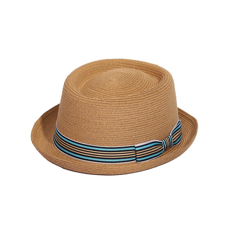 Chapéu Pork Pie Estilo Jazz e Cowboy