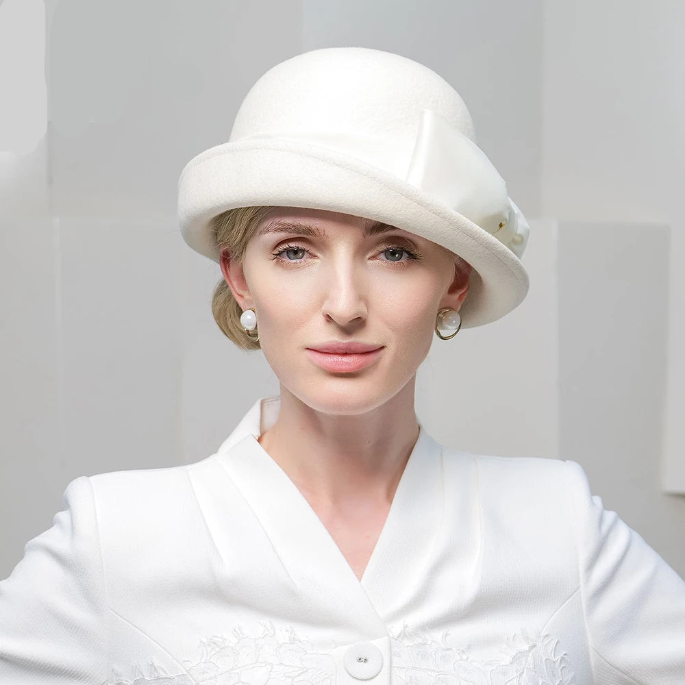 Fedora Top Hat Rolled Brim – Luxury Winter
