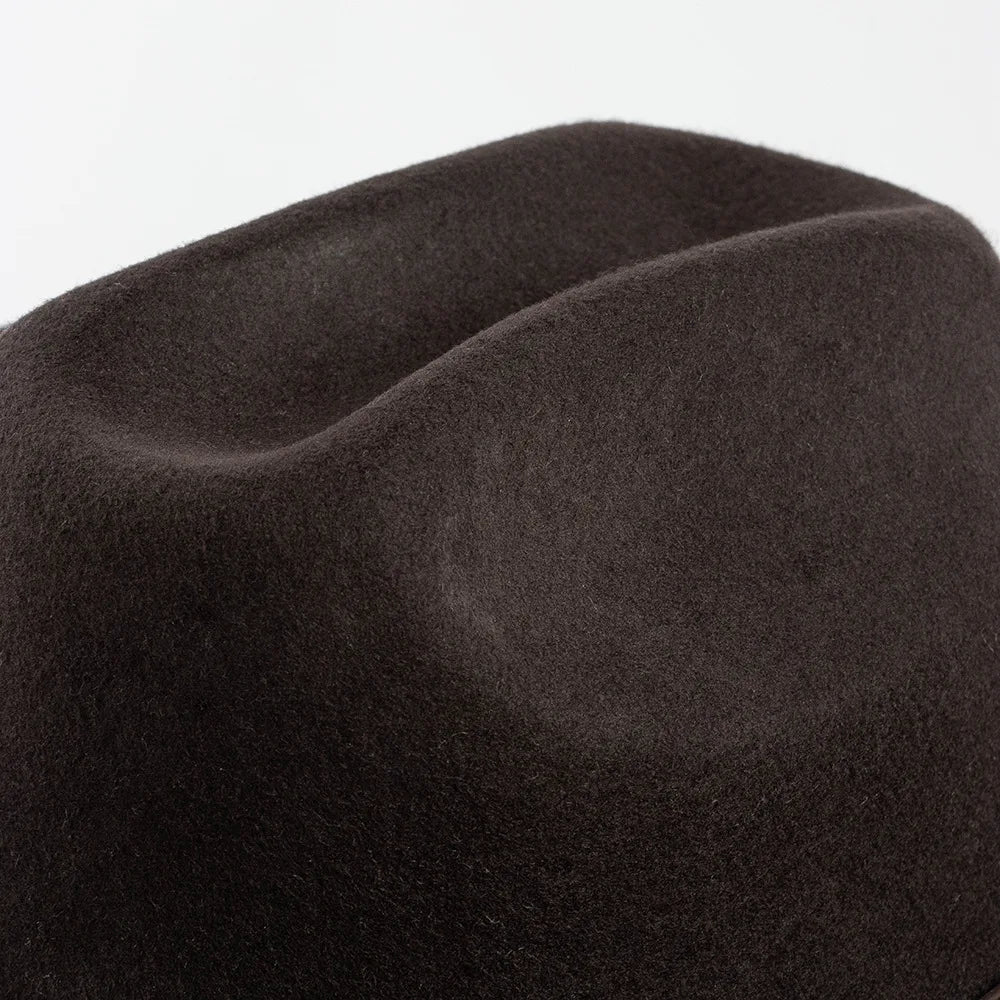 Chapéu Cowboy de Lã Pura – Estilo Western Vintage