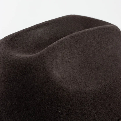 Chapéu Cowboy de Lã Pura – Estilo Western Vintage