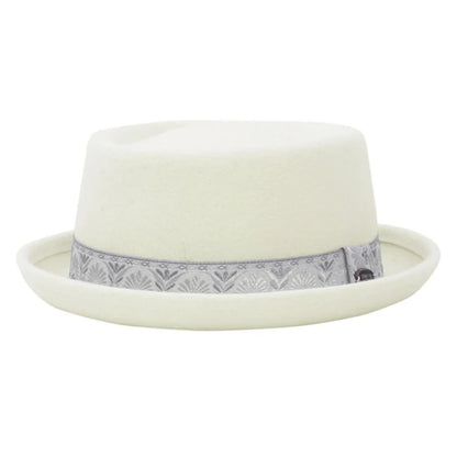 Premium Pork Pie Hat in 100% Pure Wool – Timeless Elegance