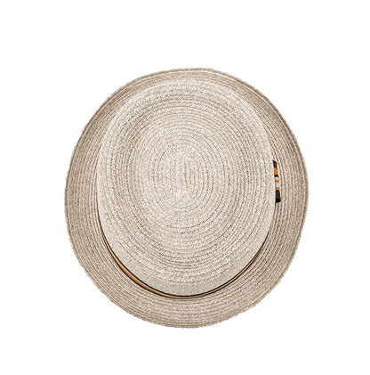 Chapéu Pork Pie Estilo Jazz e Cowboy