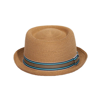 Chapéu Pork Pie Estilo Jazz e Cowboy