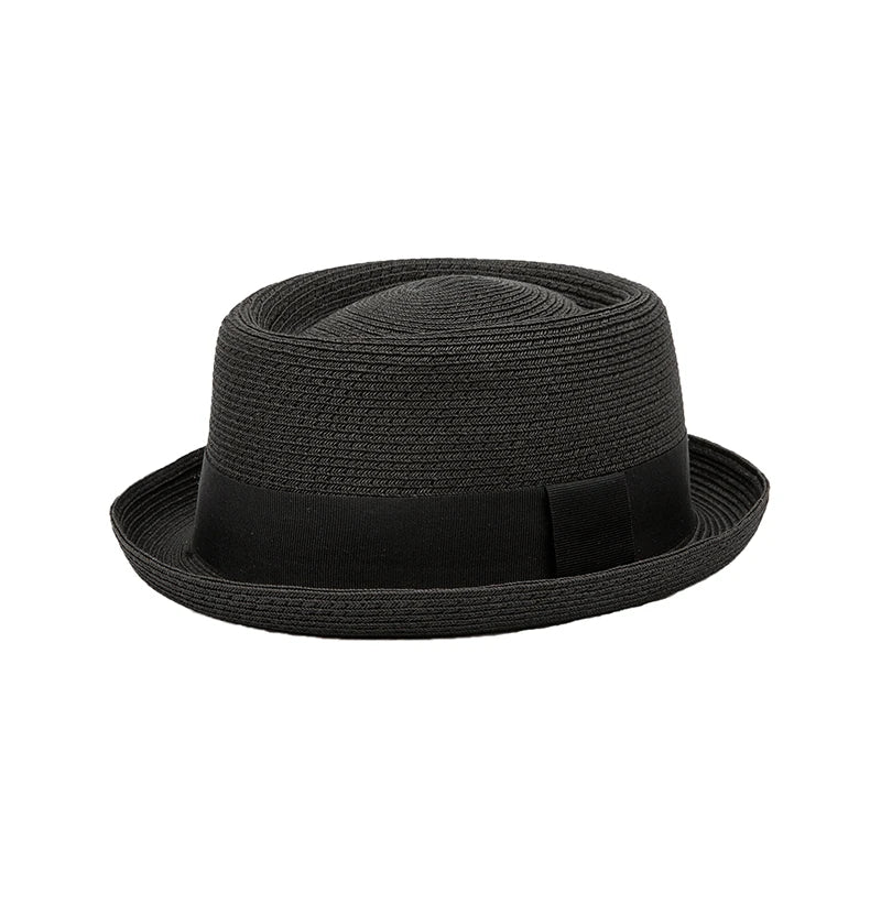 Chapéu Pork Pie Estilo Jazz e Cowboy