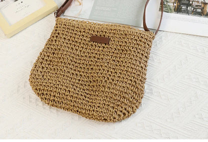 Chapéu de Palha Coreano com Viseira – Estilo Pescador Feminino Verão