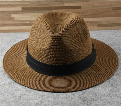 Large Woven Straw Hat XL up to 63cm