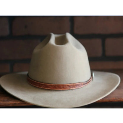 100% Wool Western Cowboy Hat Wide Brim – Unisex Elegance